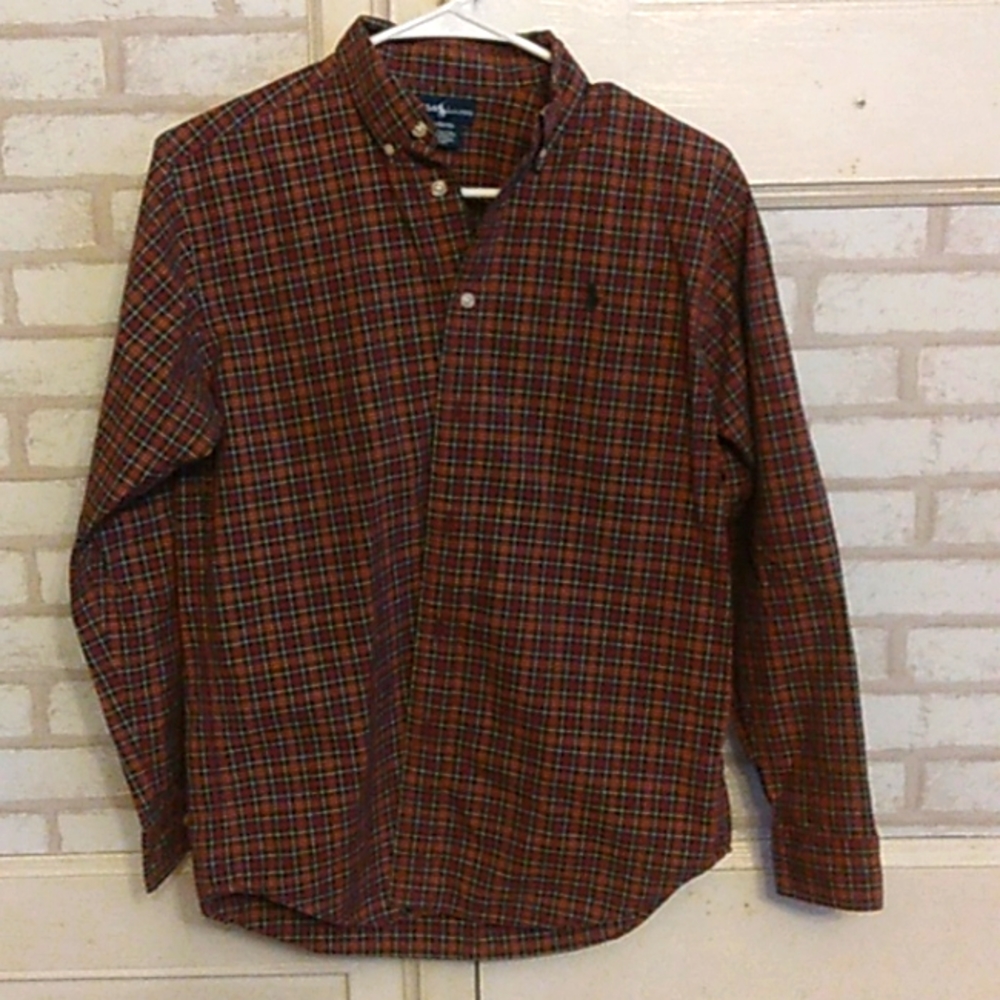 Ralph Lauren L(16/18) men's casual button down shirt (J6)